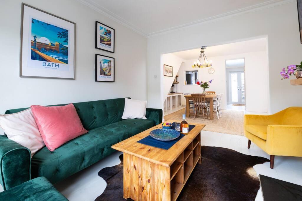 Pure B - Welcoming Bath City 3 Bed House Free Parking & Wifi Buitenkant foto