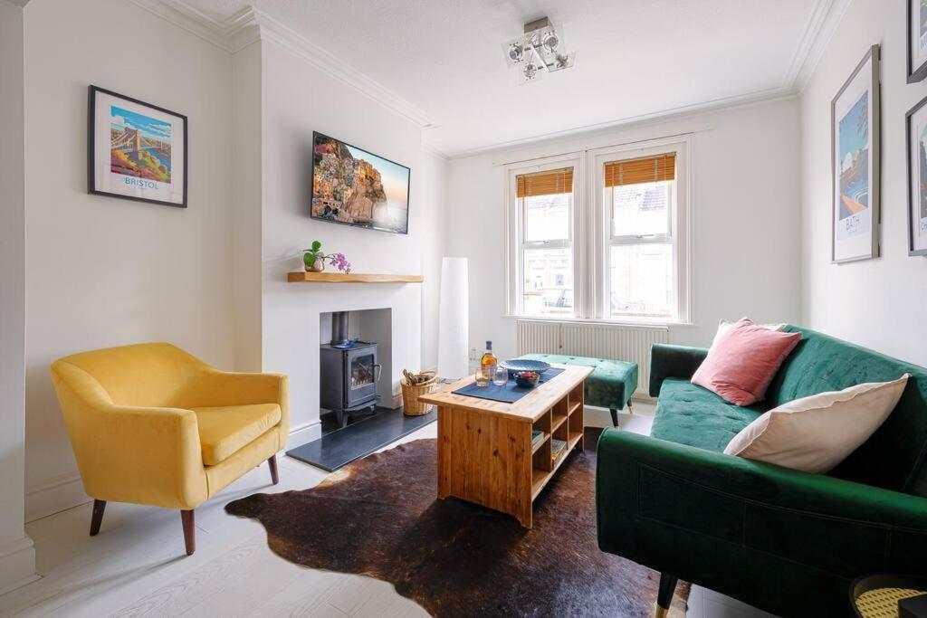 Pure B - Welcoming Bath City 3 Bed House Free Parking & Wifi Buitenkant foto
